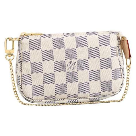 louis vuitton mini pochette azur|ladies damier azur pochette.